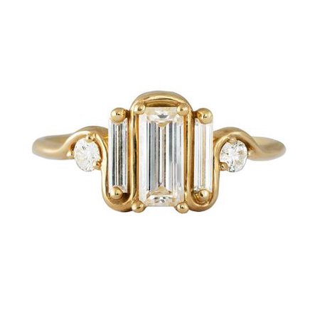 Pave Diamond V-Ring – ARTEMER
