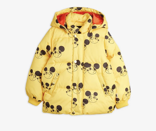 yellow mini rodini mouse jacket