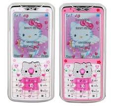 y2k phone pink