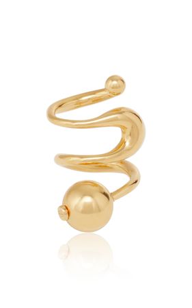 Amal 18k Gold-Plated Ring By Ghazal Paris | Moda Operandi