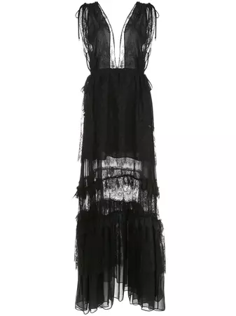 Shop Alexis Umbria lace gown with Express Delivery - FARFETCH