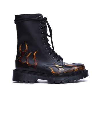 Vetements | Black Fire Army Boots
