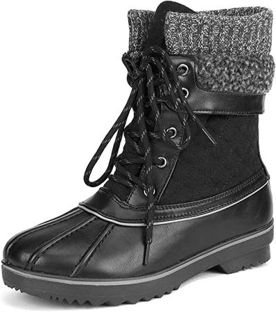 Amazon.com | DREAM PAIRS Women's Mid Calf Waterproof Winter Snow Boots | Snow Boots