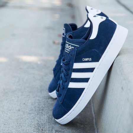 Navy Blue Adidas Sneakers