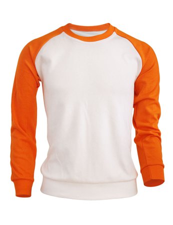 BCPOLO Men's Casual raglan 2 tone color t-shirt