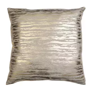 22"x22" Oversize Jessa Streak Metallic Print Square Throw Pillow - Decor Therapy : Target