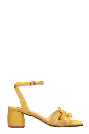 Bibi Lou Yellow Suede Sandals