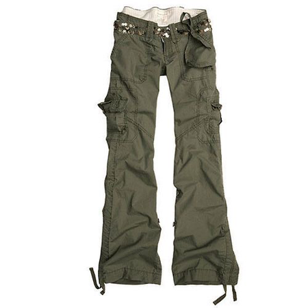 green sag y2k vintage cargo pants