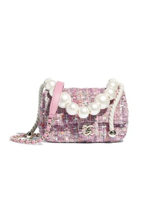 Pink pearl Chanel bag