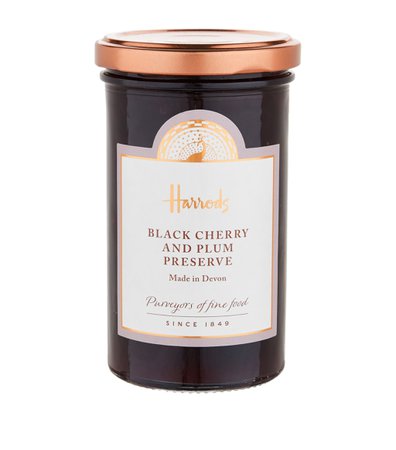 Harrods Black Cherry and Plum Preserve (320g) | Harrods.com