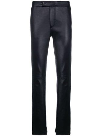 Helmut Lang high waist skinny trousers