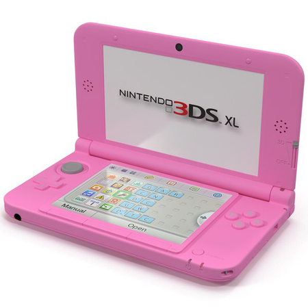 pink Nintendo 3ds