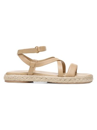 Vince Smith Padded Leather Strappy Sandals | SaksFifthAvenue