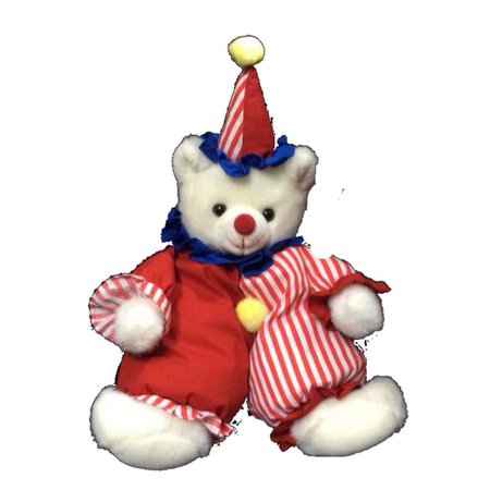 clown teddy bear