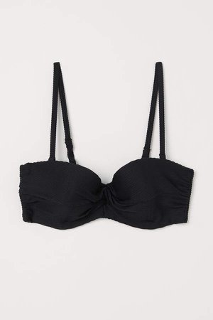 Balconette Bikini Top - Black