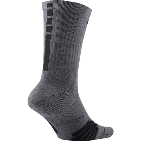 Nike Elite Crew Sock - Grey/Black – Lax Zone