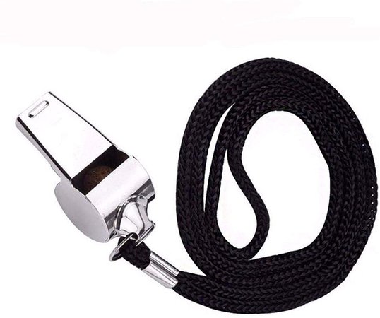 DralogMetal Referee Coach Whistle Stainless Steel Extra Loud Whistle with Lanyard for Sports at Amazon Women’s Clothing store