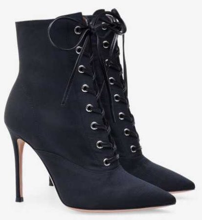 black lace up boots heel heels heeled lace-up high pump boot bow tie tied shoes shoe