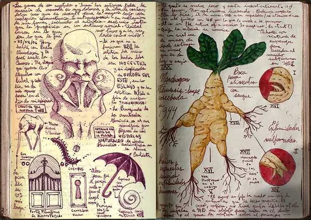 The Lost Notebooks of Guillermo Del Toro