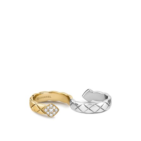 Coco Crush two-finger ring - J11655 | CHANEL