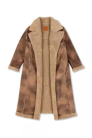 JETZ Coat in Choco Brown Shearling – Simon Miller