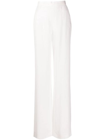 Balmain High-Waisted Wide-Leg Trousers Ss20 | Farfetch.com