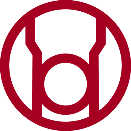 Red Lantern Logo DC