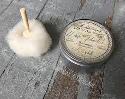 Little Bits - Etsy - 18th Century White Hair and Face Powder Scented With Lavender Toilet de Flora No POO Natural Lavender Dry Shampoo Vintage