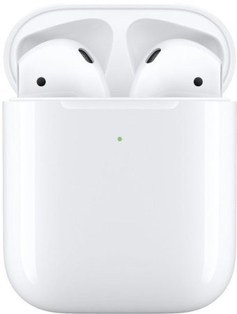 Apple AirPods with Wireless Charging Case (Latest Model) White MRXJ2AM/A - Best Buy