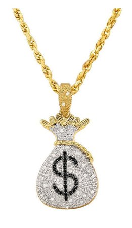 money bag necklace