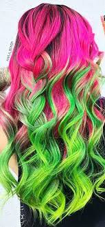 green and pink hair - Google Search