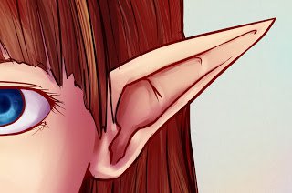 How to Draw Pointed "Elf" Ears - Draw Central