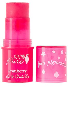 100% Pure COULEUR LIP AND CHEEK en Cranberry Glow | REVOLVE