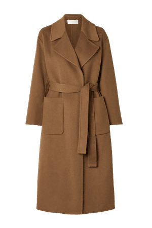 MICHAEL MICHAEL KORS Belted wool-blend felt coat