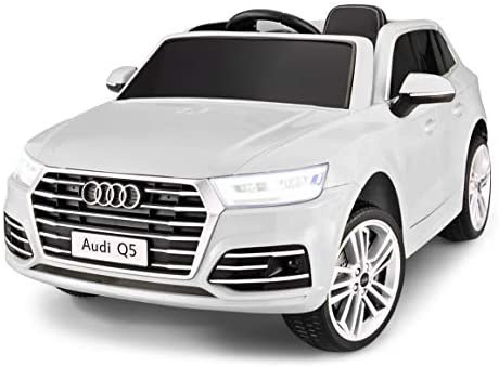 Amazon.com: Kid Trax Electric Kids Luxury Audi Q5 Car Ride-On Toy, 6 Volt Battery, Remote Control, Ages 3-5 Years, White : Everything Else