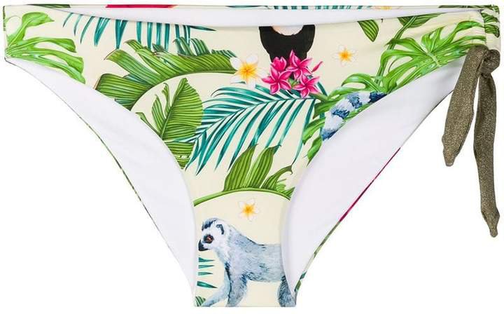 printed Loren bikini bottoms