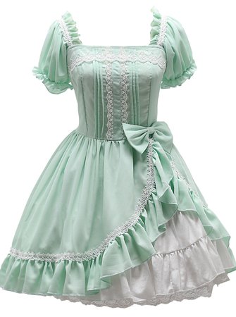 Mint Lolita Dress 1