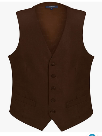 Brown vest