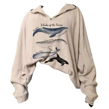 Buy Whales of The Oceans Zip Up Sweatshirt - Boogzel Apparel