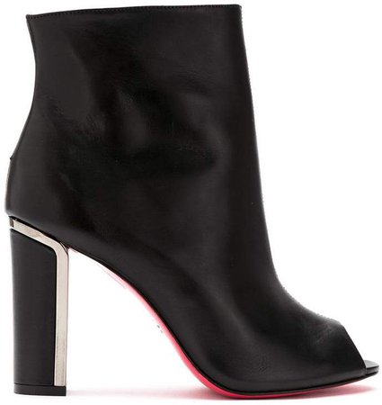 Zeferino leather ankle boots
