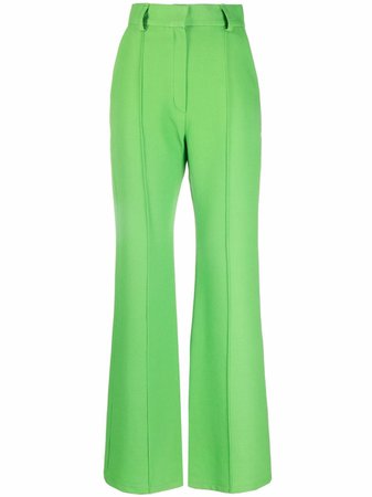 CONCEPTO high-waisted flared leg trousers - FARFETCH