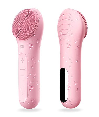 Sonic Facial Cleansing Brush, Waterproof Electric Face Cleansing Brush Device for Deep Cleaning|Gentle Exfoliating|Massaging,Rechargeable Silicone Skin Wash Machine with Magnet Charger : Beauty & Personal Care