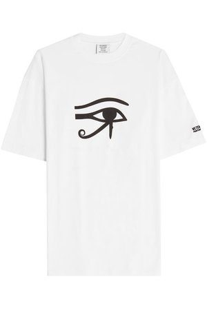 T-shirt en coton imprimé Eye - Vetements | WOMEN | FR STYLEBOP.COM
