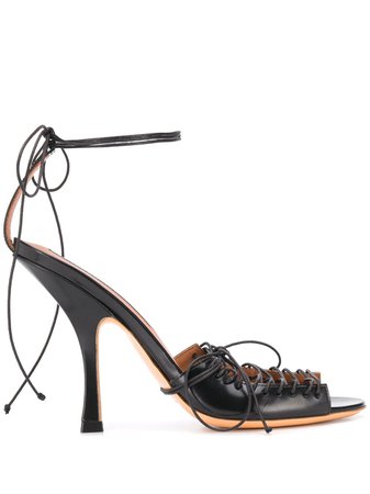 Y/Project lace-up Stiletto Sandals - Farfetch