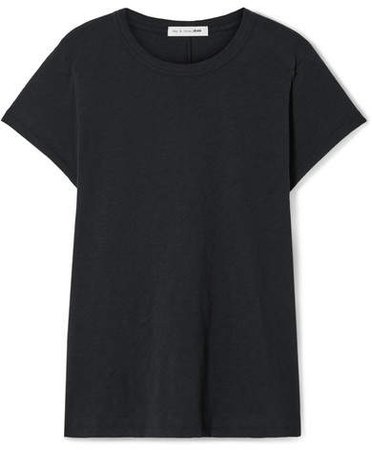 The Tee Cotton-jersey T-shirt - Black
