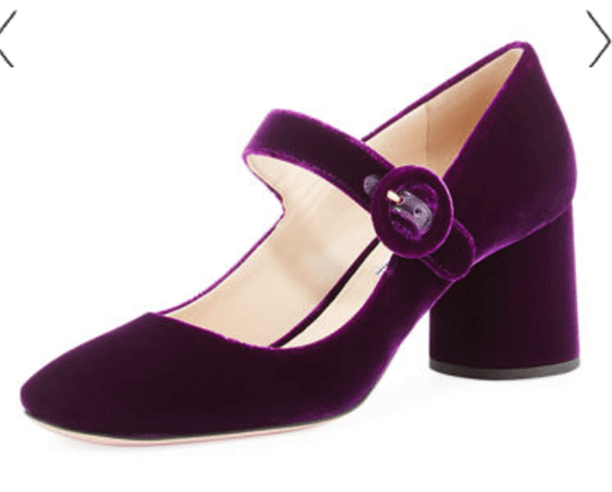 Prada Mary Jane vintage heels