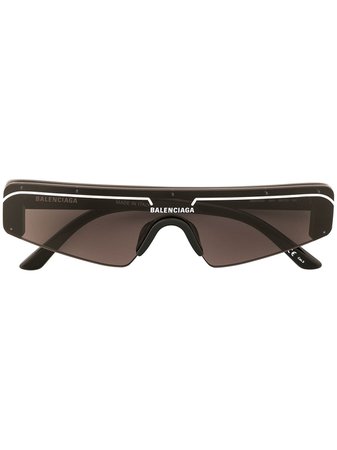 Balenciaga Eyewear Mask Solglasögon - Farfetch