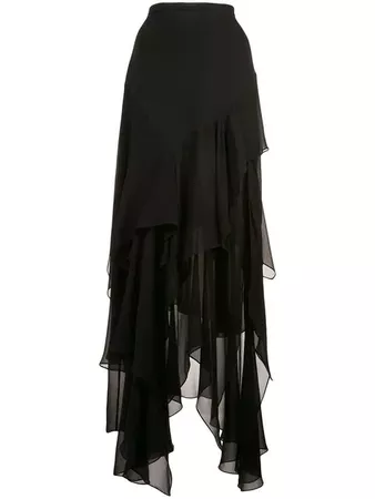 Michael Kors Collection Scarf Skirt - Farfetch