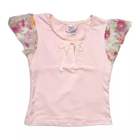 Y2k Coquette Milkmaid Blush Pink Babydoll Top | Mercari