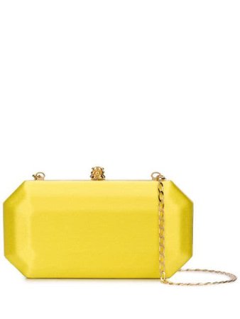 Yellow Tyler Ellis Perry Clutch Bag | Farfetch.com